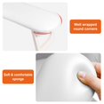 thumbnail image 5 of Diesisa Reposabrazos para uñas, reposamanos plegable de piel sintética para manicura, con tapete de uñas suave para mesa, reposamanos suave para uñas acrílicas/almohada de mano para uñas para uso en s, 5 of 5