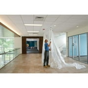 ZipWall SLP2 قابل للتعديل تلسكوب الألومنيوم القطب، الفضة، 2 قطعة