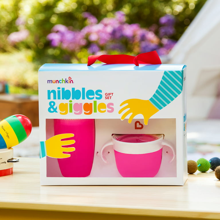 Munchkin Nibbles & Giggles Toddler Miracle Cup And Snack Catcher