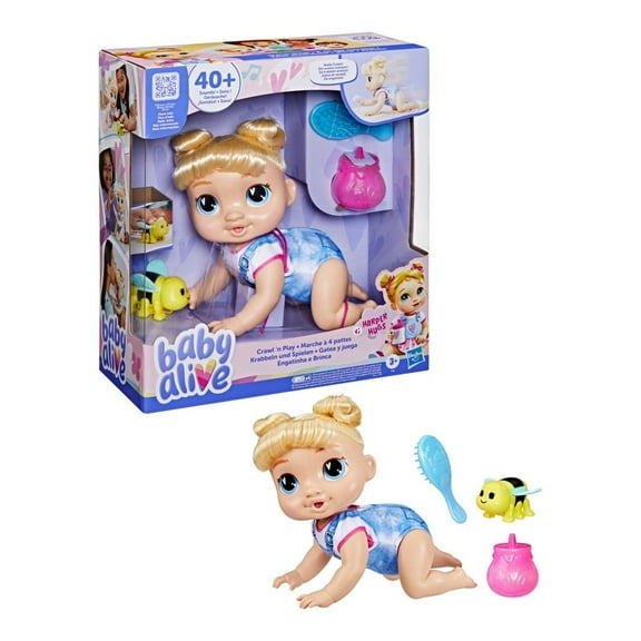 Muñeca Hasbro Baby Alive Baby Alive Crawl 'n Play