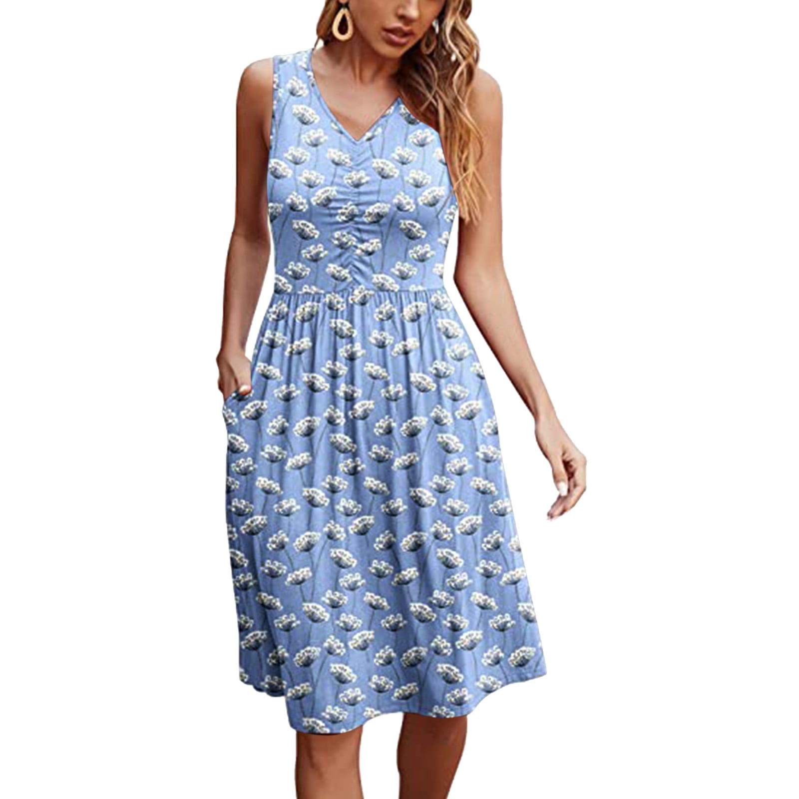 Finelylove Active Dress Sexy Birthday Dress Crew Neck Rainbow Short