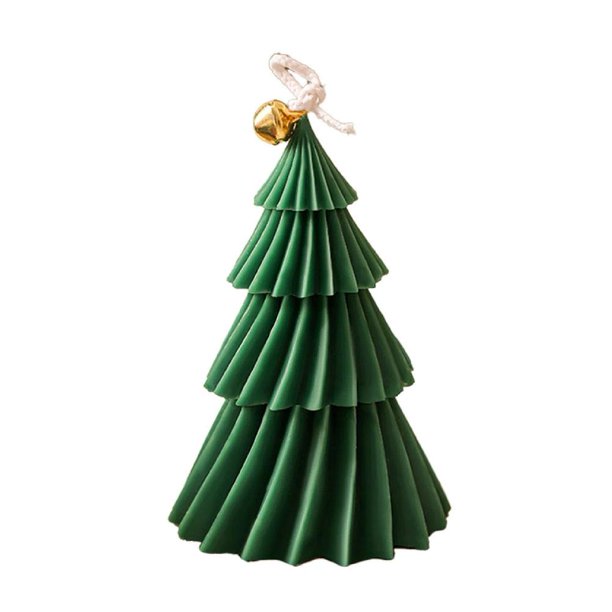 SGACAI Vela de aromaterapia con forma de árbol de Navidad, decoración del hogar, velas perfumadas para fiestas