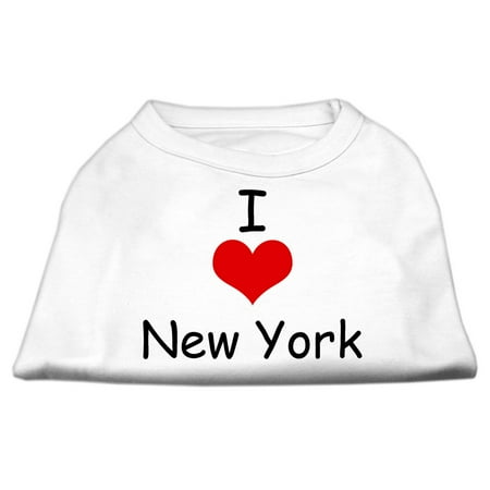 Mirage Pet Products I Love York Screen Print Shirts