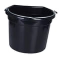 thumbnail image 3 of Cubo de agua/comedero para caballos, fácil de transportar y resistente al desgaste, contenedor de alimento para animales de granja, comedero para caba, 3 of 8