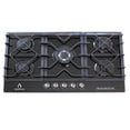 thumbnail image 1 of Parrilla de cocina empotrable SUPRA 5 quemadores 5Q-TG-87 Cristal templado Negro, 1 of 4