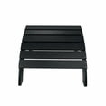 thumbnail image 4 of Outdoor Adirondack Chair Folding Ottoman, Black, 4 of 10