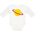 thumbnail image 3 of Inktastic Cute Saturn Boys or Girls Long Sleeve Baby Bodysuit, 3 of 5