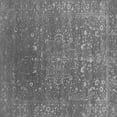 thumbnail image 1 of Ahgly Company Indoor Square Oriental Gray Industrial Area Rugs, 4' Square, 1 of 4