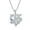 4-Cubic Zirconia-Apr, variant on Love Heart Pendant Necklace 925 Sterling Silver June Alexandrite Birthstone Jewelry for Women