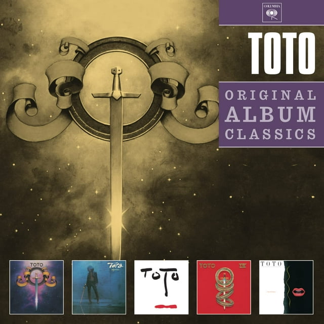 Caja de CD COLUMBIA 5 Original Album Classics Toto