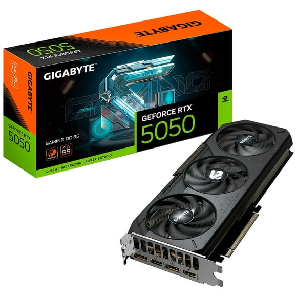 Tarjeta de Video GIGABYTE GeForce RTX 5050 GAMING 8G GDDR6