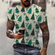 thumbnail image 1 of Rave Party Hip Hop hombres Navidad Elk Santa Claus 3d Hd impreso camiseta moda tendencia cuello redondo suelta calle fiesta ropa 6xl, 1 of 4