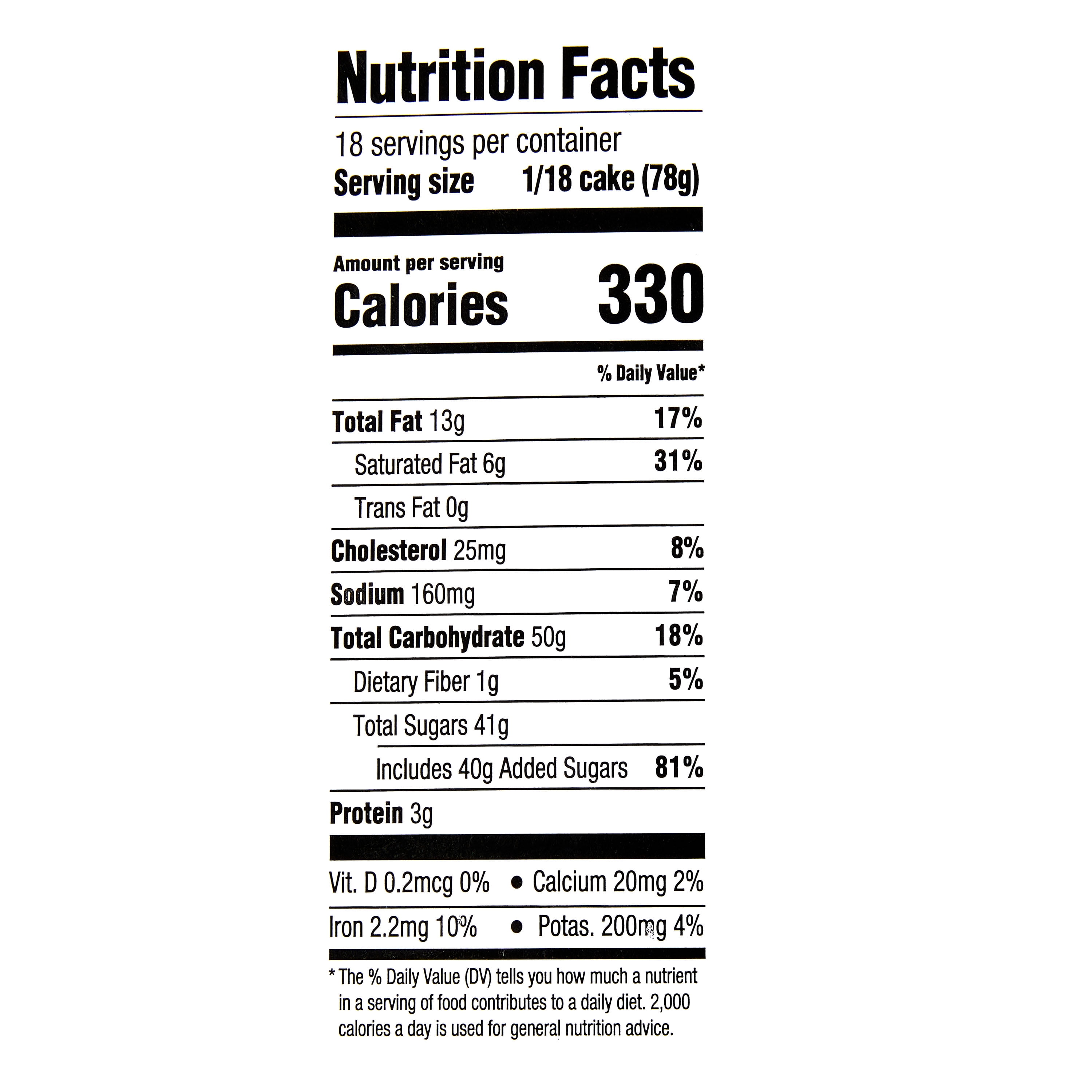 Freshness Guaranteed Triple Chocolate Cake, Made with Hershey's Icing, Serves 18, 50oz (Refrigerated Desserts)