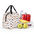 thumbnail image 6 of Lsque Horses Pattern Lunch Bag Women/Men Insulated Lunch Box,Small Leakproof Cooler Food Lunch Containers Reusable High Capacity Lunch Tote Bags, 6 of 6