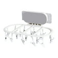 thumbnail image 2 of Cheers US Foldable Clip Hangers with Drying Clips, Underwear Hanger with Clips, Plastic Laundry Clip and Drip Drying Hanger for Socks, Bras, Lingerie, 2 of 7