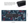 thumbnail image 2 of Xecao Navy Blue Geometric Print Large Mouse Pad, 16x35.5in Mousepad, Professional Non-Slip Rubber Base Big Mouse Pad, Mouse Pad for Gaming & Office Full Desk Mouse Pad, 2 of 9