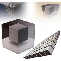 Impossible Corners - Wall Art That Reshapes Reality, 3D Wall Art Illusion Corner Wall Decal, 3D Stereoscopic Cube Sticker, Removable Peel and Stick Graphic Wall Art for Living Room, Office