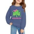 thumbnail image 4 of Mercatoo Girls And Boys Round Neck Sweatshirts Spring And Autumn St. Day Middle And Large Children's Sweatshirts Retro Personality 2D Printing Children's Casual Sweatshirt, 4 of 6
