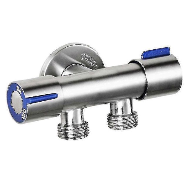 Bathroom Washing Machine Faucet Double Handle Stainless Steel Cold Water Faucet - Ri