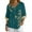 Bamboo Leaves, variant on Bird Bamboo Leaves Print Linen Shirts for Women Summer 3/4 Sleeve Button Down Blouse Lightweight Gauze Loose Casual Fashion Shirt Clothes, M