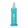 thumbnail image 1 of Botella de agua blanda de TPU, plegable, con boquilla Azul 250ML, 1 of 9