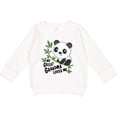 thumbnail image 2 of Inktastic My Great Grandma Loves Me Cute Panda Toddler Sweatshirt, 2 of 4