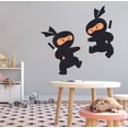 thumbnail image 2 of ANIME - Martial Arts Gym Themed Decals Vinyl Decoration Anime Figures Design Kids Boys Bedroom Wall Decal - Multicolored Home Living Room Easy To Apply Adhesive Wall Décor Sticker 10" x 10", 2 of 3