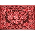 thumbnail image 1 of Ahgly Company Indoor Rectangle Medallion Red French Area Rugs, 3' x 5', 1 of 4