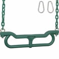 thumbnail image 2 of Swing Set Stuff Inc. Combo Trapeze with 3 Ft. Uncoated Chain (Red), 2 of 7