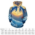 thumbnail image 2 of Dolphins Jumping at Sunset-2 3D Print Hoodie Men Women Autumn Thin Pullover Sweatshirt Vintage Streetwear Tops, 2 of 6