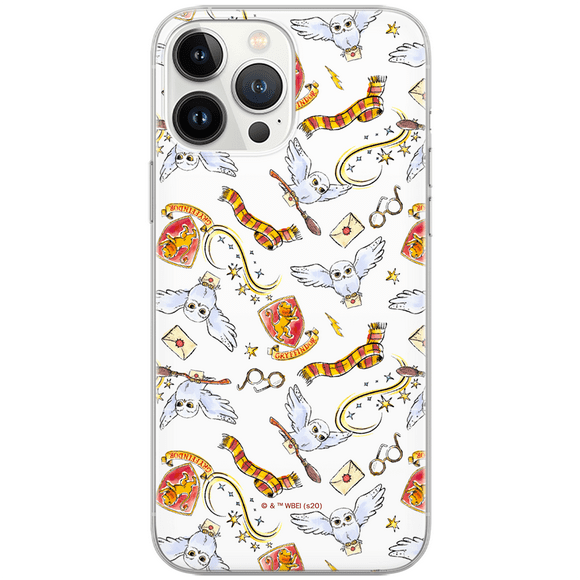 Mobile phone case for Apple IPHONE 15 original and officially Licensed Harry Potter pattern Harry Potter 035 optimally adapted to the shape of the mobile phone, case made of TPU