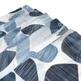 thumbnail image 3 of Cool Toned Modern Pattern Bathroom Accessory Sets Waterproof Shower Curtain with Anti-Slip Bath Mat Durable Combo, 3 of 7