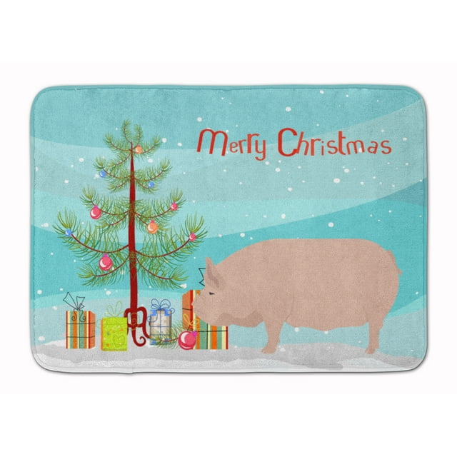 Carolines Treasures BB9304RUG Cochon de Noël Machine Lavable Mémoire Mousse Tapis