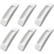 thumbnail image 1 of 6PCS Self-Adhesive Sliding Door Handle,Aluminum Door Handle for Sliding Doors Windows Closets (White), 1 of 4
