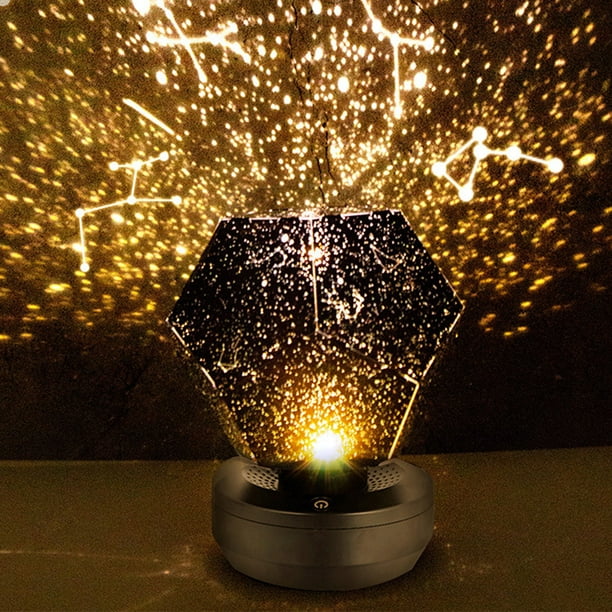 Lampe De Projection Star Sky Projecteur USB Veilleuse 3D Lampe De