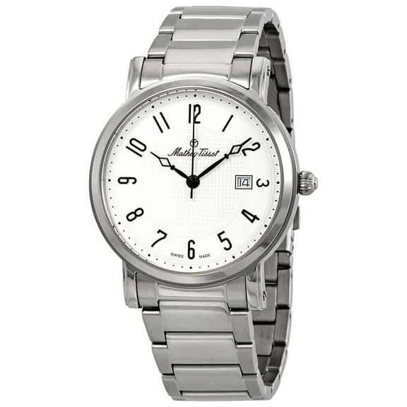 Mathey-Tissot City Metal White Dial Men's Watch HB611251MAG