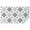 Pawprints Argyle, variant on German Shepherd Dogs with Flowers Rectangle Tablecloth 60"x84",Waterproof Polyester Rectangle Table Cloth, Wipeable Spillproof Polyester Tablecloth for Dining, Camping, Indoor and Outdoor