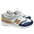 thumbnail image 1 of NEW BALANCE 997H Men's Size 12 D Running Shoes White Brown Blue Sneaker, 1 of 5