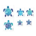 thumbnail image 3 of WIRESTER 5 Sets Vinyl Decal Sticker For Notebook, Ipad - Sea Turtles, 30 Pieces, 3 of 7