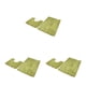 thumbnail image 5 of Advancent Alfombra de textura alfombra con fondo antideslizante lavable a máquina y sin daños en el suelo absorbente seguro verde 50*80 + 50*50 Type1 NO1, 5 of 6