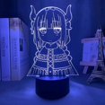 thumbnail image 5 of SCSYV 3D Night Light Touch Switch Table Desk Illusion Lamps Led Night Light Dragon Maid 3D Lamp Anime for Room Decor Nightlight Kid Child Birthday Gif, 5 of 5