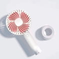 thumbnail image 3 of Handheld Small Fan Portable Adjustable Mini Rechargeable Fan Summer Artifact With Long Battery Life For Indoor Outdoor Travelling, 3 of 5