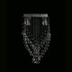 thumbnail image 2 of Candil de Cristal Cortado Gamalux Williams Krystal Brotante de 4 Luces, 2 of 5