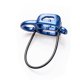 thumbnail image 2 of ATC Belay Dispositivo Auto Descenders exteriores Accesorios deportivos Accesorios deportivos al aire libre Dispositivos de escalada Mochilero Descendente azul Scienceny OD019841-02, 2 of 7
