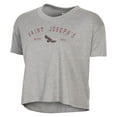 thumbnail image 2 of Women's Alternative Apparel  Gray Saint Joseph's Hawks Retro Jersey Headliner Cropped T-Shirt, 2 of 3