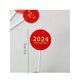 thumbnail image 3 of 5pcs New Year's Day/Chinese New Year Cake Toppers, Cupcake Picks, Dessert Decorations, 3 of 5