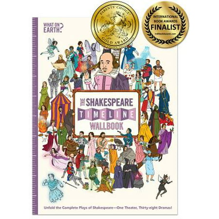 The Shakespeare Timeline Wallbook : Unfold the Complete Plays of Shakespeare--One Theater, Thirty-Eight