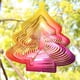 thumbnail image 5 of Wind Espiral Adornos Wind Catcher Colgante Decoración Arco Iris Colgante Regalo 3D Degradado de color kusrkot Hilanderos, 5 of 8