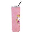 thumbnail image 2 of Carolines Treasures CK4117TBL20 Gobelet Mince en Acier Inoxydable à Double Paroi 20 oz Fleurs Roses, 2 of 4