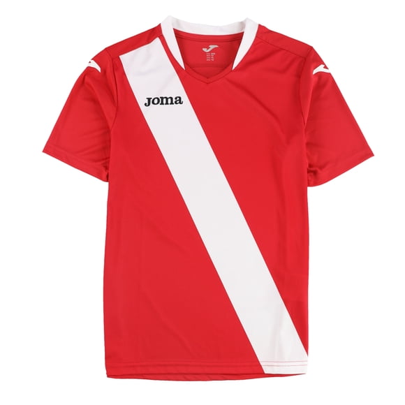 Joma Boys Colorblocked Jersey redwht XL